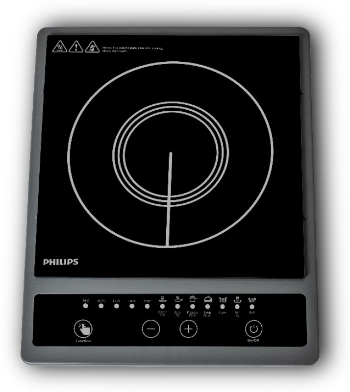 Philips 1300 W Induction Cooktop Push Button(Multicolor, Hd4934/00)