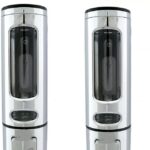 Prestige Liquid Soap Dispenser With Lock Key For Sink Bathroom 400 Ml Shampoo Dispenser(Silver)