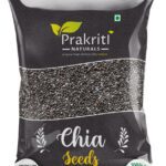 Prakriti Naturals Raw Chia Seeds For Weight Loss With Omega 3 , & Fiber, Calcium Rich Chia Seeds(1 Kg)