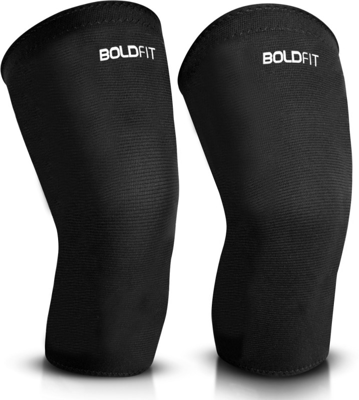 Boldfit Knee Cap For Knee Pain For Women Men Knee Support Gym Knee Cap For Sports Pain Knee Support(Black)