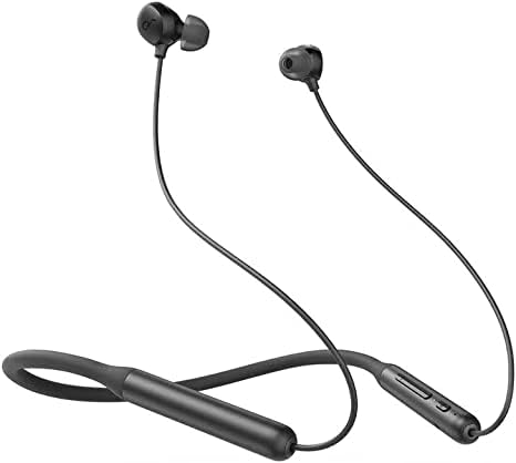 Anker Soundcore Life U2I Bluetooth In Ear Neckband, Patented Bassup Technology, Ipx5 Water-Resistant, Ai-Enhanced Calls, Bluetooth 5.3 Quick Connectivity, 20H Playtime, Foldable And Lightweight,Black