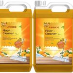 Upride Disinfectant Floor Cleaner,Surface Cleaner For Home & Office 10Liter Liquid Foam Orange(2 X 5000 Ml)