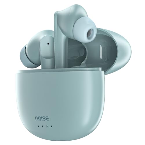 Noise Buds Vs104 Truly Wireless Earbuds With 45H Of Playtime, Quad Mic With Enc, Instacharge(10 Min=200 Min), 13Mm Driver,Low Latency, Bt V5.2 (Mint Green)