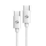 Zebronics Tt60+ Type C – Type C Braided Cable, 60 Watts, Rapid Charging, Charge & Sync, 1 Meter, Compatible With Iphone 15 | Samsung | Oneplus | Xiaomi | Realme | Oppo