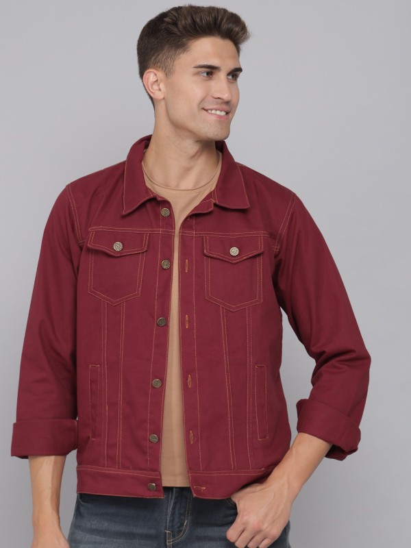 Funday Fashion Full Sleeve Self Design Men Jacket