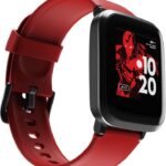 Boat Storm 1.3″ Ironmanedition Smartwatch(Red Strap, Regular)