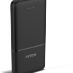 Intex 10000 Mah 12 W Power Bank(Smokey Black, Lithium Polymer, Fast Charging For Mobile)