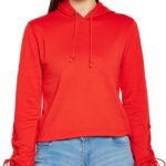 Oxolloxo Full Sleeve Solid Women Sweatshirt