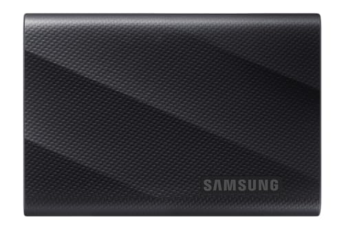 Samsung T9 Portable External Ssd 1Tb, Usb 3.2, Speed Up To 2,000 Mb/S Read Speed, Storage For Professional Creators – Videographers, Graphic Designers, Artists, Mu-Pg1T0B/Ww, Black