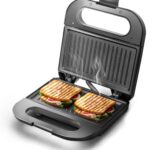 Longway Grilly Pro 850 W Sandwich Maker & Toaster Grill(Metallic Silver)