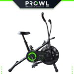 Prowl By Tiger Shroff Gt-40 Moving + Fixed Handle Dual-Action Stationary Exercise Bike(Black)