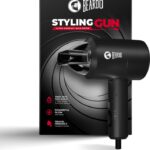 Beardo Styling Gun Ultra Compact Hair Dryer | 1100 Watts Foldable Hair Dryer For Men Hair Dryer(1100 W, Black)