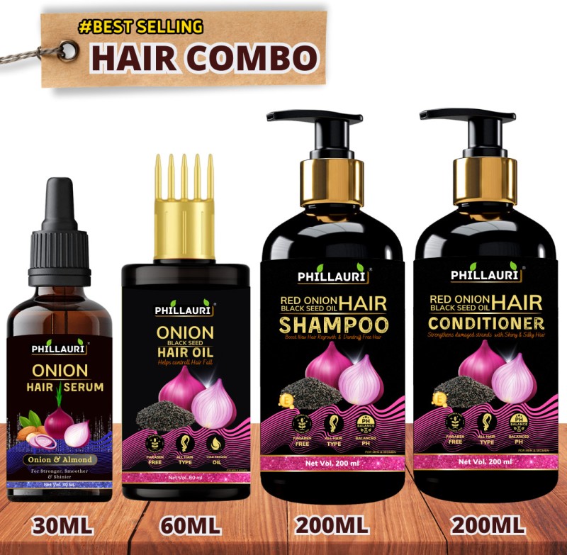 Phillauri Hair Care Combo Advanced Formula(4 Items In The Set)