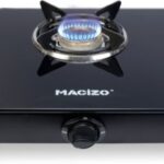 Macizo Preto Isi Certified With 1 Year Warranty (With Doorstep Service) Glass Manual Gas Stove(3 Burners)