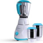 Zunvolt Mg5 500 W Mixer Grinder(Power | 3 Jars | White)