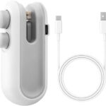 Akriza Portable Mini Sealing Machine 2-In-1 Usb Rechargeable Magnetic Bag Sealer With Cutter – Heat Seal For Plastic Bags, Snacks, And More – Multicolor | Home And Kitchen Acessories Item