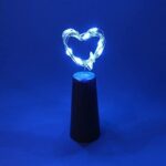 Lexton Cork Light | Bottle Light | Blue Copper String Light | Cork String Light | For Valentine’S Day, Room Décor, Birthdays, Party,Diwali | Pack Of 1