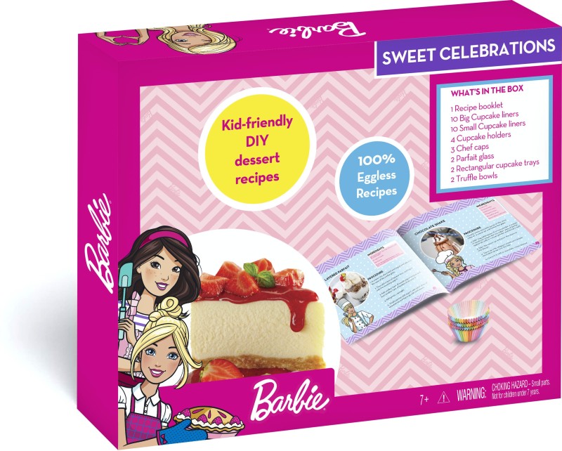 Barbie Sweet Celebrations -Kid Friendly Diy Desert Recipes For Kids Age 7+ Yrs