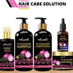 Phillauri Hair Oil,Shampoo,Conditioner,Hair Serum & Hair Mask Combo Promotes Hair Growth,Reduces Hair Fall(5 Items In The Set)