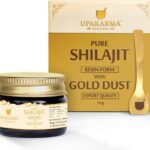 Upakarma Shilajit Gold Resin 10G | Contains 24K Gold | Natural Strength & Stamina Booster