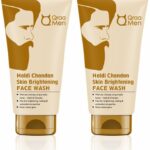 Qraa Haldi Chandan Skin Brightening/Lightening  Combo Face Wash(200 G)