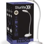 Sturlite Zeron 5W Rechargeable Led|(3 In 1) Dimmable Light|(3_28) Hr Backup Table Lamp(19 Cm, White)