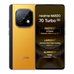 Realme Narzo 70 Turbo 5G (Turbo Yellow, 8Gb Ram, 128Gb Storage) | Segment’S Fastest Dimensity 7300 5G Chipset | Motorsports Inspired Design