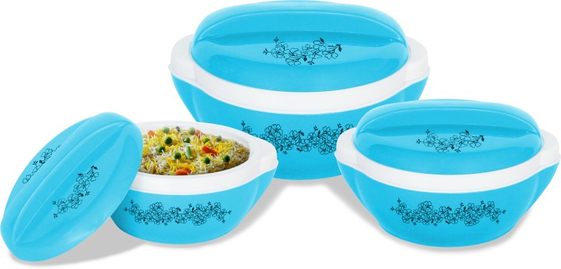 Princeware Fiesta Casserole Pack Of 3 Thermoware Casserole Set(5000 Ml)