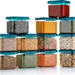 Nexium Plastic Grocery Container – 500 Ml(Pack Of 12, Clear)