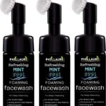 Phillauri Refreshing Mint Cool Foaming , With Built-In Face Brush For Deep Cleansing, Infused With Natural Actives And Menthol, Removes Dirt, Refreshes Skin Face Wash(450 Ml)