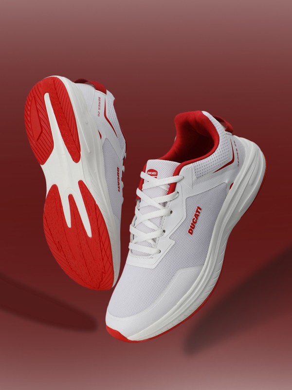 Ducati Motorsports Legacy Running Shoes For Men(White , 8)