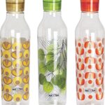 Nayasa Glacier Economy Pet Fridge Bottle 1000 Ml Bottle(Pack Of 3, Multicolor, Plastic)