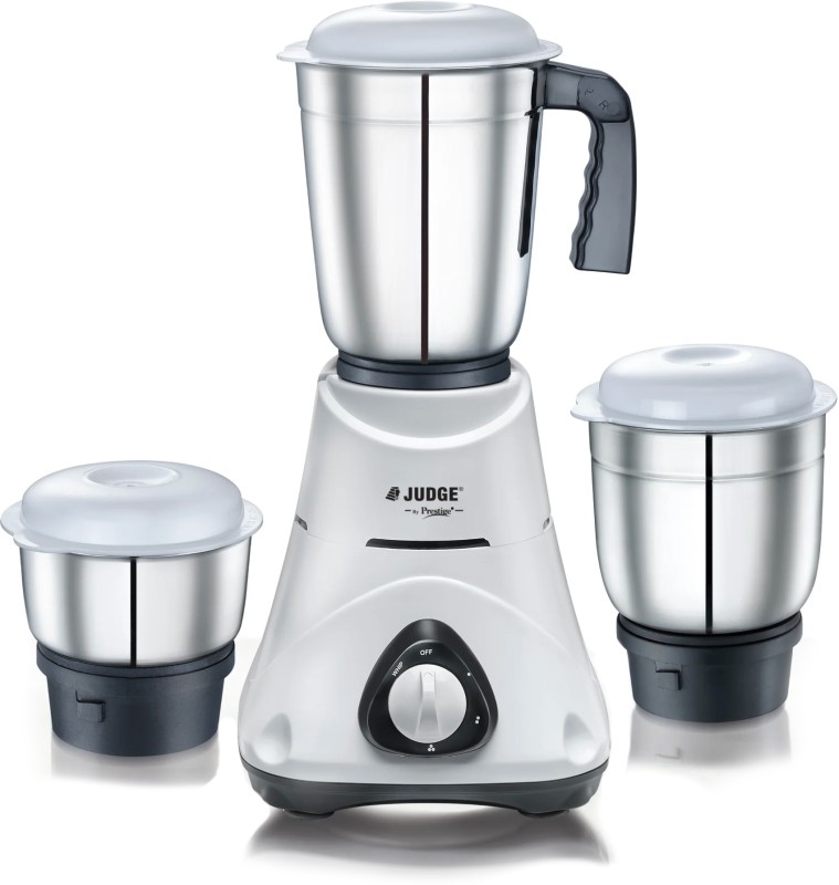 Judge By Prestige – 500 W Mixer Grinder(Electricals Comet | 3 Jars | White, Black)