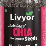 Livyor Raw Chia For Weight Loss Management, With Omega 3 And Fiber, Rich In Calcium, Chia Seeds(1 Kg)