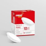 Eveready 10W Recessed Ceiling Light | 4Kv Surge Protection | High Lumen | Back Light Panel (Circular, Pack Of 1)