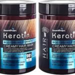 Smartdrops Keratin Hair Mask For Moisturizing & Smooth Hair, (Pack Of 2)(1000 G)