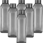 Pack Of 6 Premium Bottle Multi Colors Fridge Water Bottles 1000 Ml Bottle Pet
