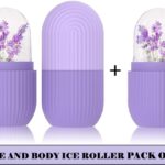 Jm Seller Ice Roller For Face , Neck And Body | For Puffy Eyes, Acne , Pimple (2 Pics)(10 G)