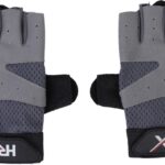 Hrx Combat Half Finger Riding Glove Riding Gloves(Black, Grey)