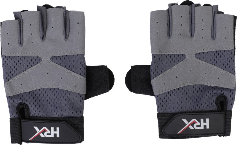 Hrx Combat Half Finger Riding Glove Riding Gloves(Black, Grey)