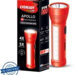 Eveready Apollo Dl 20 1W Led Torch(Multicolor, 13.6 Cm, Rechargeable)