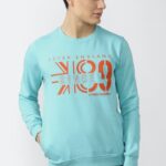 Peter England Full Sleeve Printed Men Sweatshirt