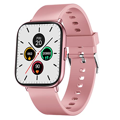 Fcuk Fit Pro Full Touch 1.69″ Superior Display Smartwatch (Color: Pink), Sleek Design Metal Body, 8 Sport Modes, Spo2, Heart Rate Monitoring, Ip 68 Water Resistance And Long Battery Life-Fcuk009A