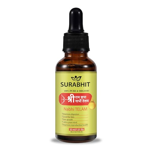 Surabhit Ayurvedic Ramban Multi Benefit Nabhi Oil (30 Ml), Belly Button Oil For Health & Beauty