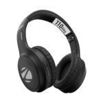 Zebronics Aeon Wireless Over Ear Headphone With 110H Battery Backup, Supports Bluetooth & Aux, Gaming Mode, Enc, Dual Pairing, Rapid Charging (Black)