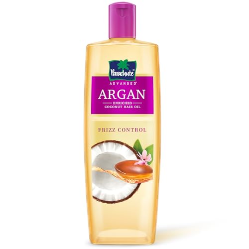 Parachute Advansed Argan-Enriched Coconut Hair Oil| Argan Hair Oil| Blend Of Superfoods| Controls Frizz| 300 Ml