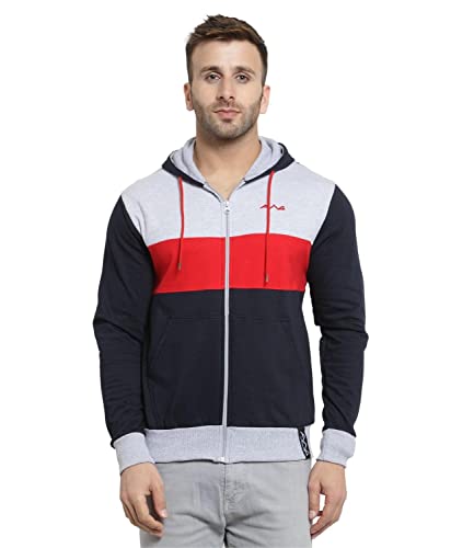 Awg All Weather Gear Men’S Stylish Warm Regular Fit Hooded Sweatshirt, Cotton Hoodie For Men, Winter Wear, Fashionable Cold Weather Apparel For Outdoor Activities And Casual Wear Multicolour