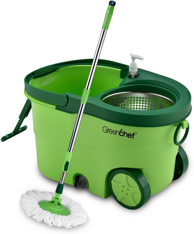 Greenchef Spin Mop Set(Green)