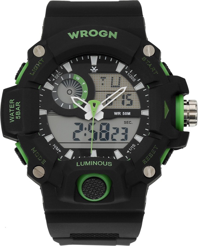 Wrogn Analog-Digital Watch  – For Men