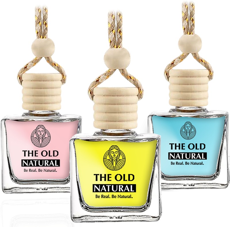 The Old Natural Car Freshener Aroma Oil, Diffuser(3 X 10 Ml)